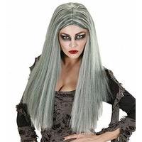 Zombie Woman Wig - Grey