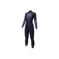 zone3 womens aspire wetsuit black l