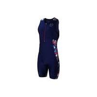 Zone3 Activate Plus Zinc Burst Trisuit | Blue/Red - M