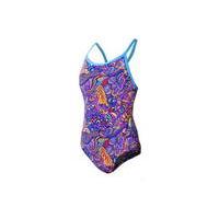 zone3 womens brazilian carnival bound back swimsuit 38