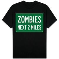Zombies Next 2 Miles Sign