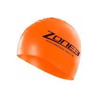 Zone3 Silicone Swim Cap | Orange