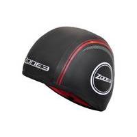 zone3 neoprene strapless swim cap black s