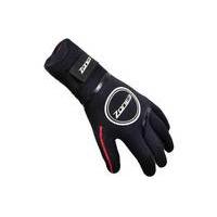 zone3 neoprene heat tech glove black l