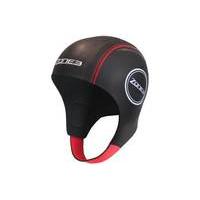 zone3 neoprene swim cap black s