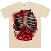 Zombie Open Chest T Shirt