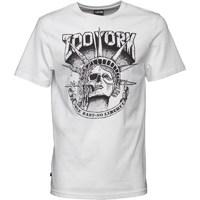 Zoo York Mens Death Of Liberty Graphic T-Shirt White