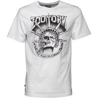 Zoo York Mens Death Of Liberty Graphic T-Shirt White