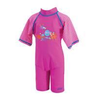 zoggs sun protection swimsuit pink 1 2 years