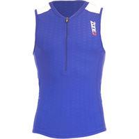 Zone3 Aquaflo Tri Top Blue / Grey Tri Tops