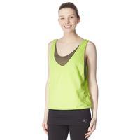 zoca womens layer running vest green
