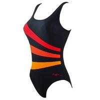 Zoggs Swimshapes Neon Tribal Sandon Swimsuit