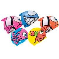 Zoggs Character Silicone Swimming Cap (junior) Jnr Assorted