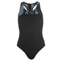 Zoggs Zipped Back Swimsuit Ladies