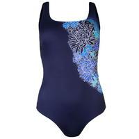 Zoggs Zen Square Back Swimsuit Ladies