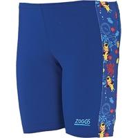 Zoggs Diving Dog Spliced Boys Mini Swimming Jammers - 4 Year