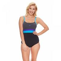 zoggs st kilda scoop crossback ladies swimsuit 38