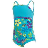 Zoggs Mermaid Flower Classicback Girls Swimsuit - 4 Year