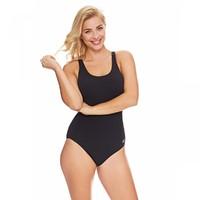 Zoggs Cottesloe Flyback Ladies Swimsuit - Black, 34\