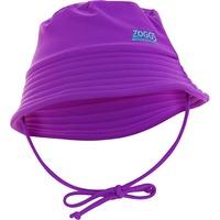 zoggs barlins bucket sun protection hat purple