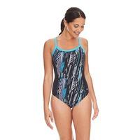 Zoggs Minnamurra Strikeback Ladies Swimsuit - 36\"