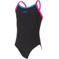 Zoggs Kerrawa Strikeback Girls Swimsuit - 34\"
