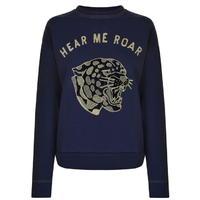 ZOE KARSSEN Hear Me Roar Sweatshirt