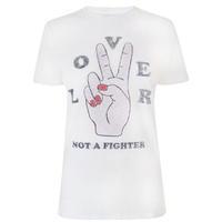 ZOE KARSSEN Lover Fighter T Shirt