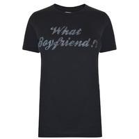ZOE KARSSEN What Boyfriend T Shirt