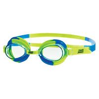 zoggs little swirl kids swimming goggles bluegreen