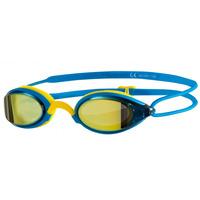 Zoggs Fusion Air Gold Mirror Swimming Goggles AW16 - Blue