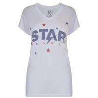 ZOE KARSSEN Star Dust V Neck T Shirt