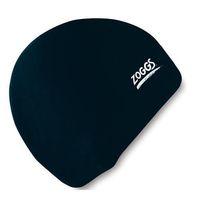 zoggs standard silicone swim cap black