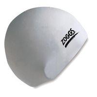 Zoggs Standard Silicone Swim Cap - White