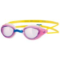 zoggs sonic air junior swimming goggles pink