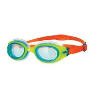 zoggs sonic air junior swimming goggles green