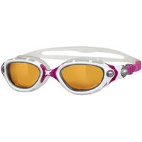 zoggs predator flex polarized ultra ladies swimming goggles whitepink