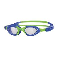 Zoggs Little Super Seal Kids Swimming Goggles - Blue/Green, Clear