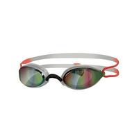Zoggs Fusion Air Gold Mirror Swimming Goggles - Silver