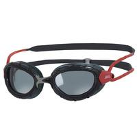 Zoggs Predator Polarized Swimming Goggles - Red/Black