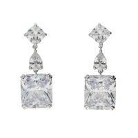 Zohara Classic Square Drop Earrings