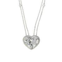 Zohara \'Passion\' Heart Pendant Necklace