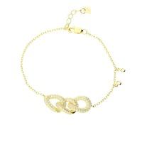 Zohara Chain Link Bracelet In Yellow Gold
