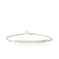 zohara bar bracelet in silver