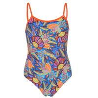 zoggs indian all over print swimsuit junior girls