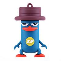 ZP Cartoon Platypus Character 16GB USB Flash Drive