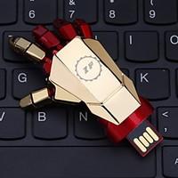 zp 32gb hand pattern metal style usb flash pen drive