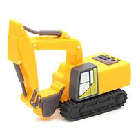 ZPK03 16GB Yellow Excavator USB 2.0 Flash Memory Drive U Stick