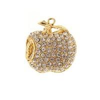 zp 64gb diamond apple pattern bling diamond metal style usb flash driv ...