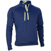 ZR 2015 Z500 Quarter Zip Tech Layer - Navy/Flourescent